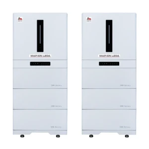 ذخیره‌ساز خانگی سری لدا ذخیره‌ساز خانگی سه‌فاز 24KW با ظرفیت 30KWh همراه با اینورتر